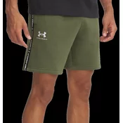 Under Armour UA Icon Fleece Short Taping Kratke hlače Zelena