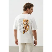 Trendyol Muška majica Tmnss25Ts00117, Bela