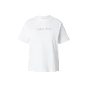 Calvin Klein Jeans Majica  zelena / marelica / bela