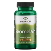 Swanson Bromelain (Bromelin), 500 mg, 60 rastlinskih kapsul