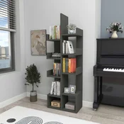 Hanah Home polica za knjige Pamfilya, 53 cm, antracit