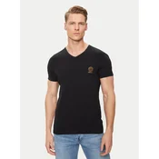 Versace T-shirt AUU01004 Crna Regular Fit