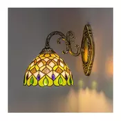 Brilagi - Tiffany vitražna zidna lampa MARGARET 1xE27/40W/230V