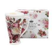 Velika jumbo porcelanasta skodelica 500 ml v škatli, kolekcija Classic Rose