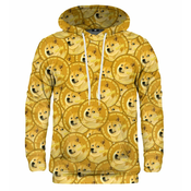 Mr. GUGU & Miss GO Unisexs Doge Wow Hoodie H-K2178