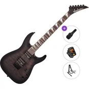 Jackson JS Series Dinky Arch Top JS32Q DKA HT AH Basic SET Transparent Black Burst Električna gitara