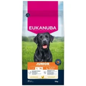 Hrana EUKANUBA Junior Large bogata svježom piletinom 15 kg