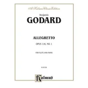 GODARD:ALLEGRETTO OP.116 NO.1 FOR FLUTE AND PIANO