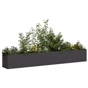 Sadilica crna 280x40x40 cm od hladno valjanog celika