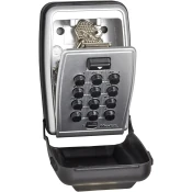 Safety Deposit Box for Keys Master Lock 5423EURD Black Black/Grey Zinc