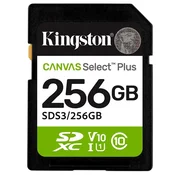 KINGSTON Canvas Select Plus SD 256GB Class10 UHS-I SDS3/256GB spominska kartica