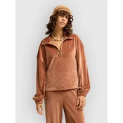 Billabong Coffee Time Half-Zip Sweater brownstone