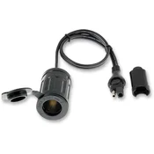 Tecmate OPTIMATE KABEL Z VTIČEM SAE IN VTIČNICO ZA VŽIGALNIK (DOLŽINA 50 CM) (SAE-76) (EL)