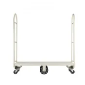 VEVOR Platformni voziček 1525x410x1510 mm 90718 kg jeklo skladišče