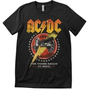 AC/DC Majica 1982 For those About To Rock Unisex Black M