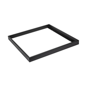Crni metalni okvir za ugradnju LED panela 600x600 mm