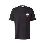 Champion Authentic Athletic Apparel Majica travnato zelena/živo rdeča/črna/bela