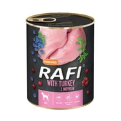 DOLINA NOTECI Rafi s puranom - mokra hrana za pse - 800g