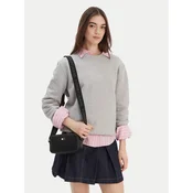 Tommy Jeans Torba za čez ramo  živo rdeča / črna / bela