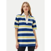 Napapijri Polo majica E-Ete NP0A4ILK Modra Oversize