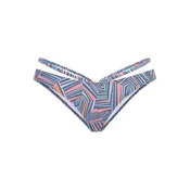 LSCN by LASCANA Bikini hlačke Lisa golobje modra/svetlo modra/marelica/svetlo roza