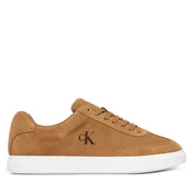 Superge Calvin Klein Low Prof Cupsole Wt Su HM0HM02201 Svetlo rjava