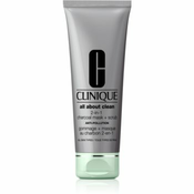 Clinique All About Clean 2-in-1 Charcoal Mask + Scrub čistilna maska za obraz 100 ml