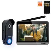 EVOLVEO DoorPhone W7, komplet kućnog bežičnog video telefona s WiFi crnim srebrnim monitorom