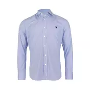 U.S. POLO ASSN. Srajca svetlo modra/bela