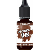 CERNIT barvno črnilo na alkoholni osnovi 20 ml | 800 brown