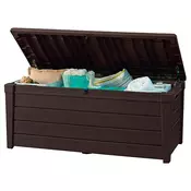 Keter Vrtna kutija za pohranu Brightwood (145 x 69,7 x 60,3 cm, Smeđe boje)