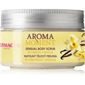 Dermacol Aroma Moment Vanilla Bourbon šecerni peeling za tijelo 200 g