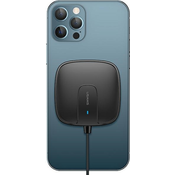 USAMS USAMS MAGNETNI INDUKCIJSKI POLNILEC 15W EXTRA-TANEK ZA IPHONE 12, (21974729)