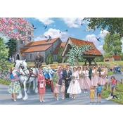 The House of Puzzles - Puzzle Podeželska poroka - 1 000 kosov