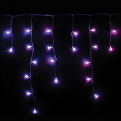 Twinkly LED svjetleca zavjesa Icicle (U zatvorenom, Dužina kabela: 3,5 m, Boja svjetla: Raznobojno)