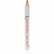 Benefit Gimme Brow+ Volumizing Pencil Mini vodoodporen svinčnik za obrvi za volumen odtenek 2 Warm Golden Blonde 0,6 g