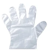 shumee Rokavice iz folije HDPE BREZ luknje, prozorne, 100 kosov