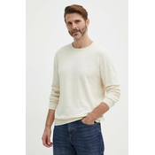 Laneni pulover Pepe Jeans MILLER boja: bež, lagani, PM702422