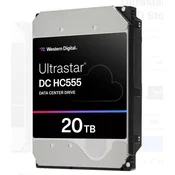 WD Ultrastar DC HC555/20TB/HDD/3,5/SATA/M.2 SATA/7200 vrt/min/Srebrna/5R