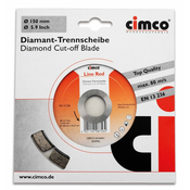 Cimco Cimco Diamanttrennscheibe D=140mm 208756: Cimco diamantna rezalna plošča premera 140mm 208756., (20786578)