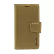 Maska na preklop Hanman Mill za Huawei P40 zlatna.