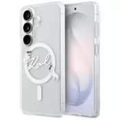 Karl Lagerfeld Originalen MagSafe ovitek Samsung Galaxy S26 Plus 5G - Choupette - prozoren - KLHMS26M5HKSCAH