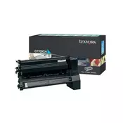 C7700CH - Lexmark Toner, Cyan, 10.000 pages