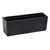 Home Cvetlični lonec za šopek iz črnega betona 56 x v 19 cm