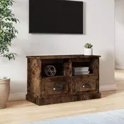 TV ormaric boja dimljenog hrasta 80x35x50 cm konstruirano drvo
