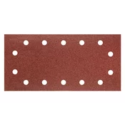 Brusilni papir z velcro 115 x 230 mm, K80, 5 kosov, z luknjicami 55H722