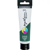 Daler Rowney System3 Akrilna barva Emerald 150 ml 1 kos