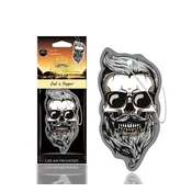 slomart AMiO osvežilec zraka MUERTOS Oud&Pepper Skull, celulozna obesek