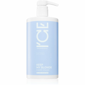 Natura Siberica ICE Professional Keep My Blonde regeneracijska maska za posvetljene, melirane hadne blond lase 750 ml