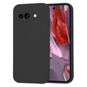 Silikonski ovitek Techsuit SoftFlex za Google Pixel 9a - črn